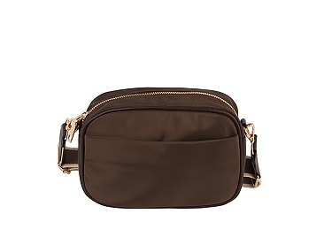 Nylon Boxy Crossbody Bag