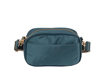 Nylon Boxy Crossbody Bag