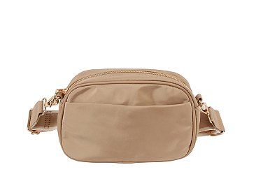 Nylon Boxy Crossbody Bag