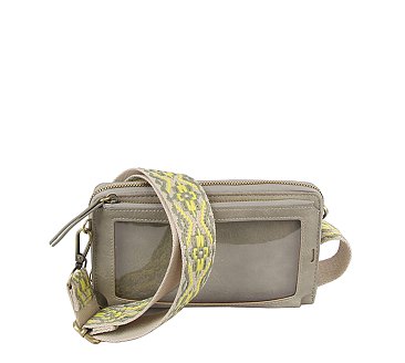 Fashion Window Cell Phone Purse Crossbody Bag