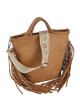 Fashion Fringe Guitar Strap Satchel