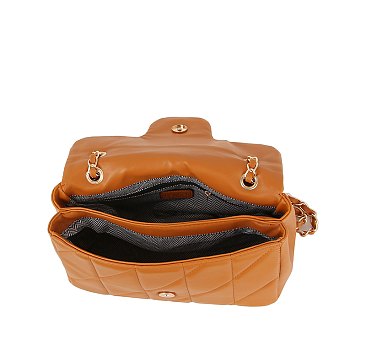 Quilted Flap Classic Shoulder Bag