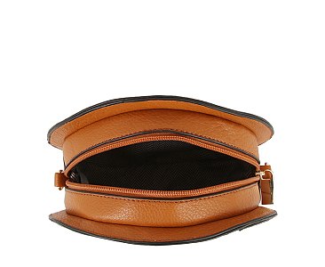 Concha Round Crossbody Bag