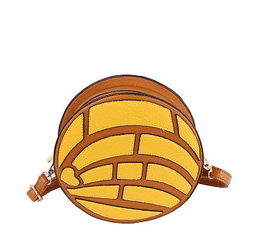 Concha Round Crossbody Bag