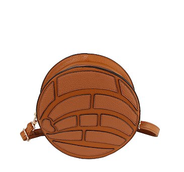 Concha Round Crossbody Bag