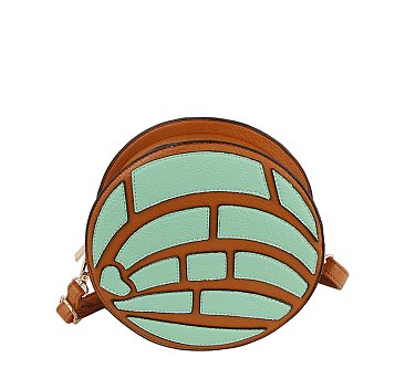 Concha Round Crossbody Bag