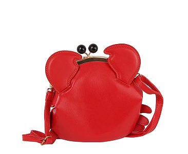 Cute Crab Crossbody Bag