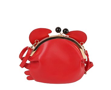 Cute Crab Crossbody Bag