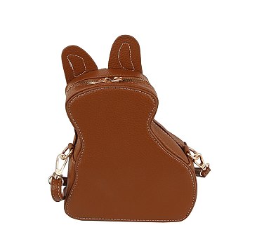 Love Dog Shaped Crossbody Bag