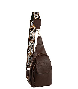 Aztec Guitar Strap Sling Bag