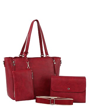 Fashion Top Handle 3-in-1 Shopper Set