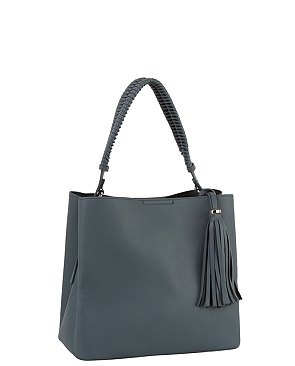 Fashion Tassel Multi Compartment Satchel