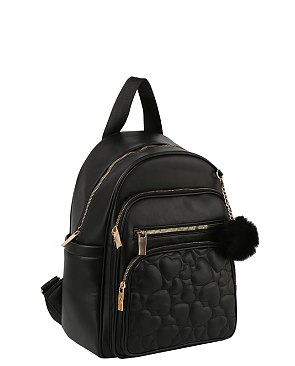 Heart Quilted Classic Backpack