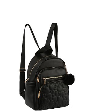 Heart Quilted Classic Backpack