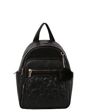 Heart Quilted Classic Backpack