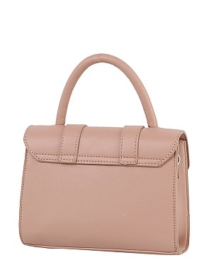 Heart Buckle Flap Satchel