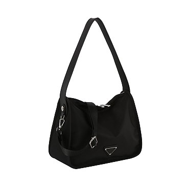 Nylon Shoulder Bag Hobo