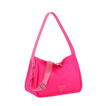 Nylon Shoulder Bag Hobo