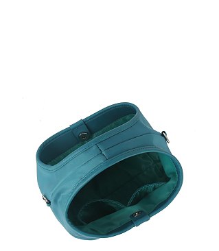 Nylon Bucket Hobo Bag With Detachable Strap