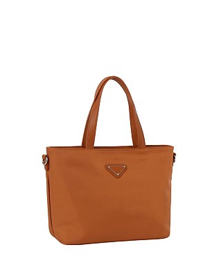 Nylon Daily Tote Bag With Detachable Strap