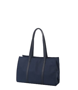 2-IN-1 NYLON TOTE BAG WITH MATCHING PETITE NYLON BAG