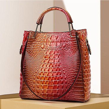 wholesale crocodile skin pattern bags