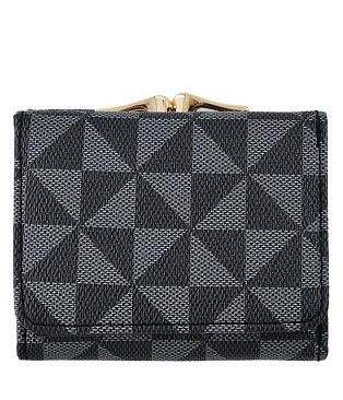 PM Monogram Kiss Lock Tri-fold Wallet