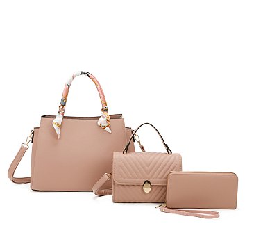 3 in 1 Fashion Satchel Bag Set