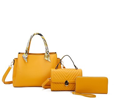 3 in 1 Fashion Satchel Bag Set