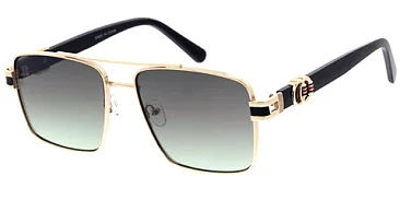 Pack of 12 Unisex Aviator Sunglasses With Gold Metal Frames