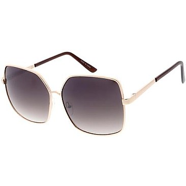 Pack of 12 Square Wavy Edge Sunglasses