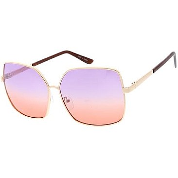 Pack of 12 Square Wavy Edge Sunglasses