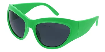 Pack of 12 Assorted Color CURVED ICONIC RAVER SUNGLASSES