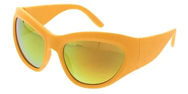 Pack of 12 Assorted Color CURVED ICONIC RAVER SUNGLASSES