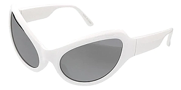 Pack of 12 Alien Oval Sunglasses - Punk Eyewear