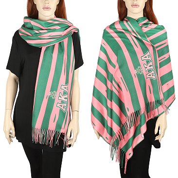 FASHIONABLE ALPHA KAPPA ALPHA SORORITY SCARF