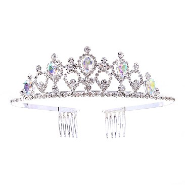 FANCY RHINESTONE TIARA