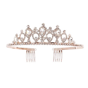 FANCY RHINESTONE TIARA