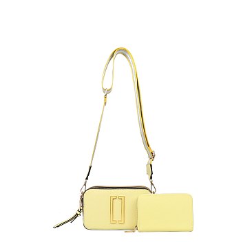 2 in-1 Mini Crossbody Bag With Wallet Set