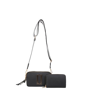 2 in-1 Mini Crossbody Bag With Wallet Set