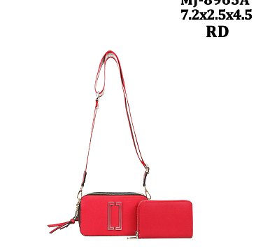 2 in-1 Mini Crossbody Bag With Wallet Set