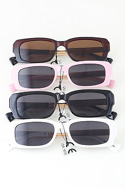 Pack of 12 Luxury Stripe Oval Sunglasses