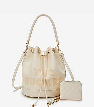 THE BUCKET Bag 2-in-1 Satchel