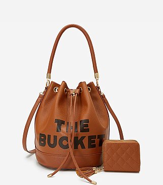 THE BUCKET Bag 2-in-1 Satchel