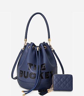 THE BUCKET Bag 2-in-1 Satchel