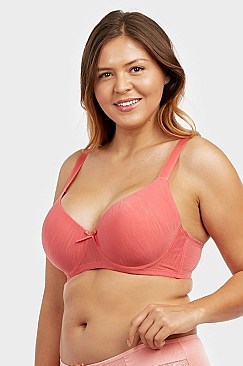 Iheyi Plus Size 6 Pieces Wired Full Cup Light Padded D/DD/DDD Bra (44DD) at   Women's Clothing store