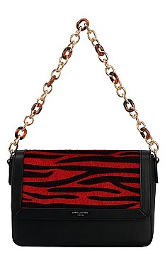 David Jones Animal Printed Shoulder Bag