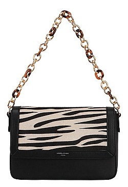 David Jones Animal Printed Shoulder Bag