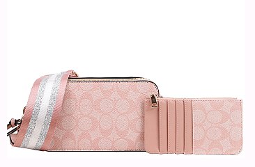 Oval Monogram Mini Crossbody Bag With Wallet