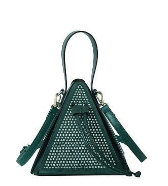 rhinestone pyramid bag